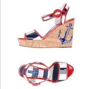 Dolce&gabbana sailor wedges